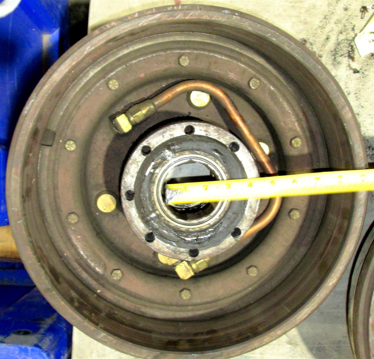 Left Brake Drum with Hub and Studs CTIS System M35A3